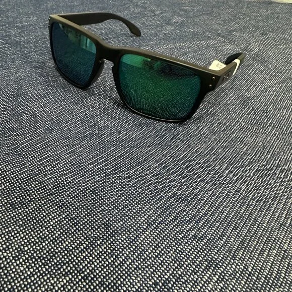 Oakley Holbrook (AF) Matte Black Ink W/Prizm Jade Sunglasses 009244-2956 - Picture 2 of 8